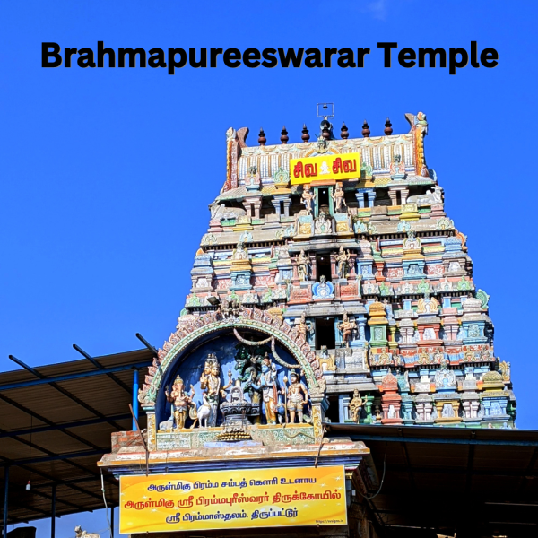 Famous Brahmapureeswarar Temple in Tirupattur.