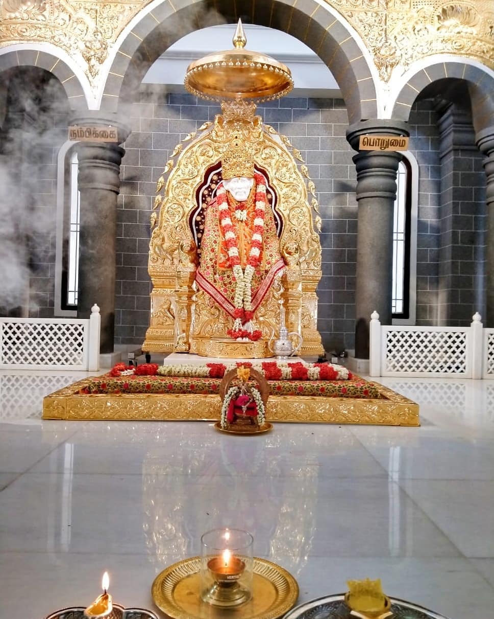 The Famous Renowned Akkaraipatti Sai Baba Temple in Trichy